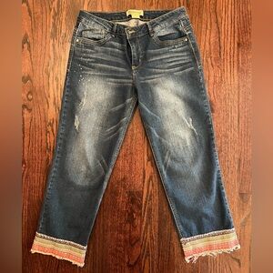Democracy Ankle Crop Jeans